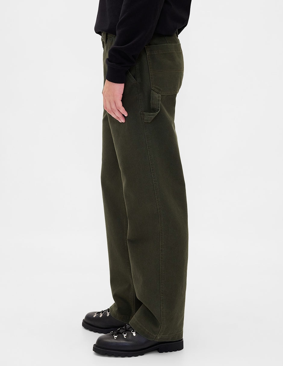 Pantalón recto de algodón para hombre 3