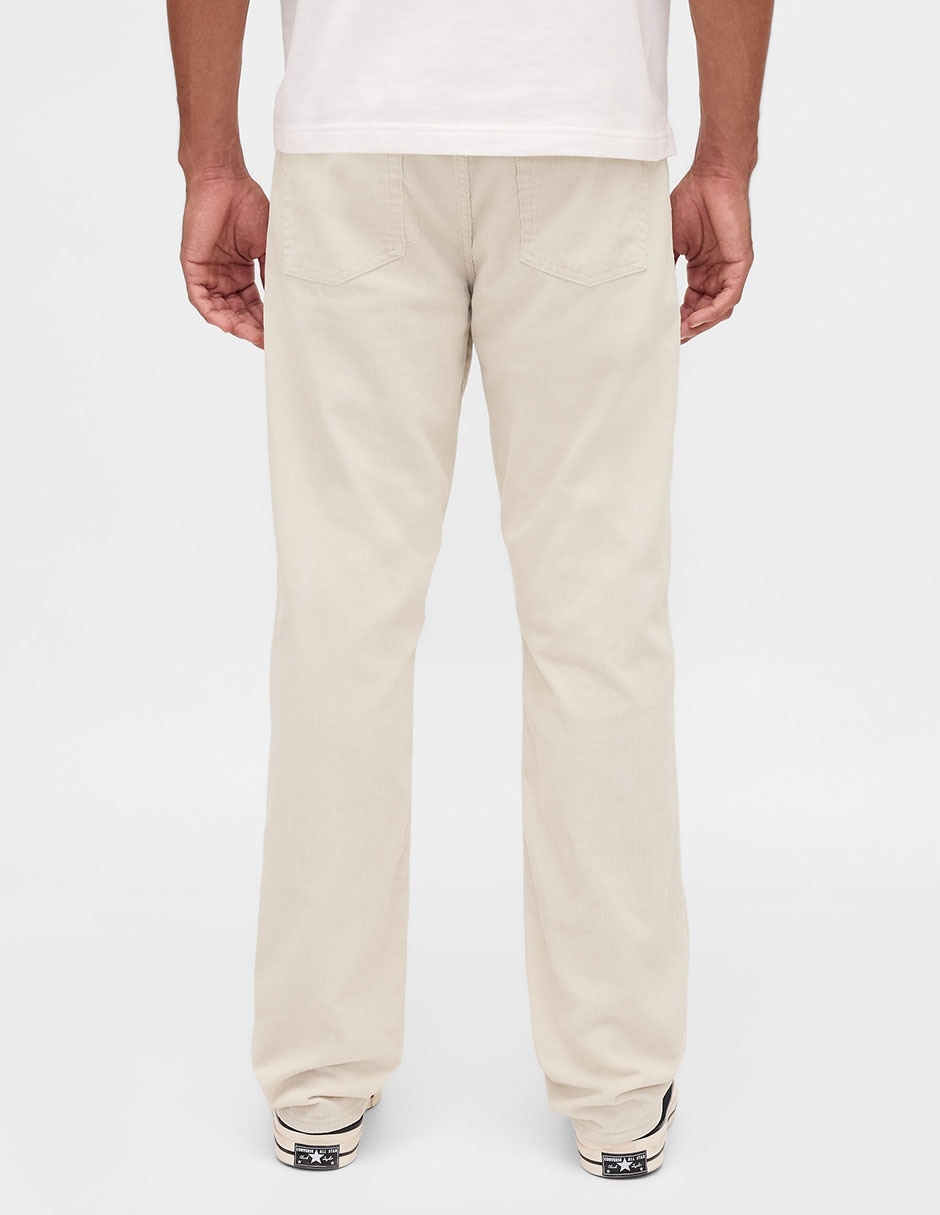 Pantalón straight de algodón para hombre 7