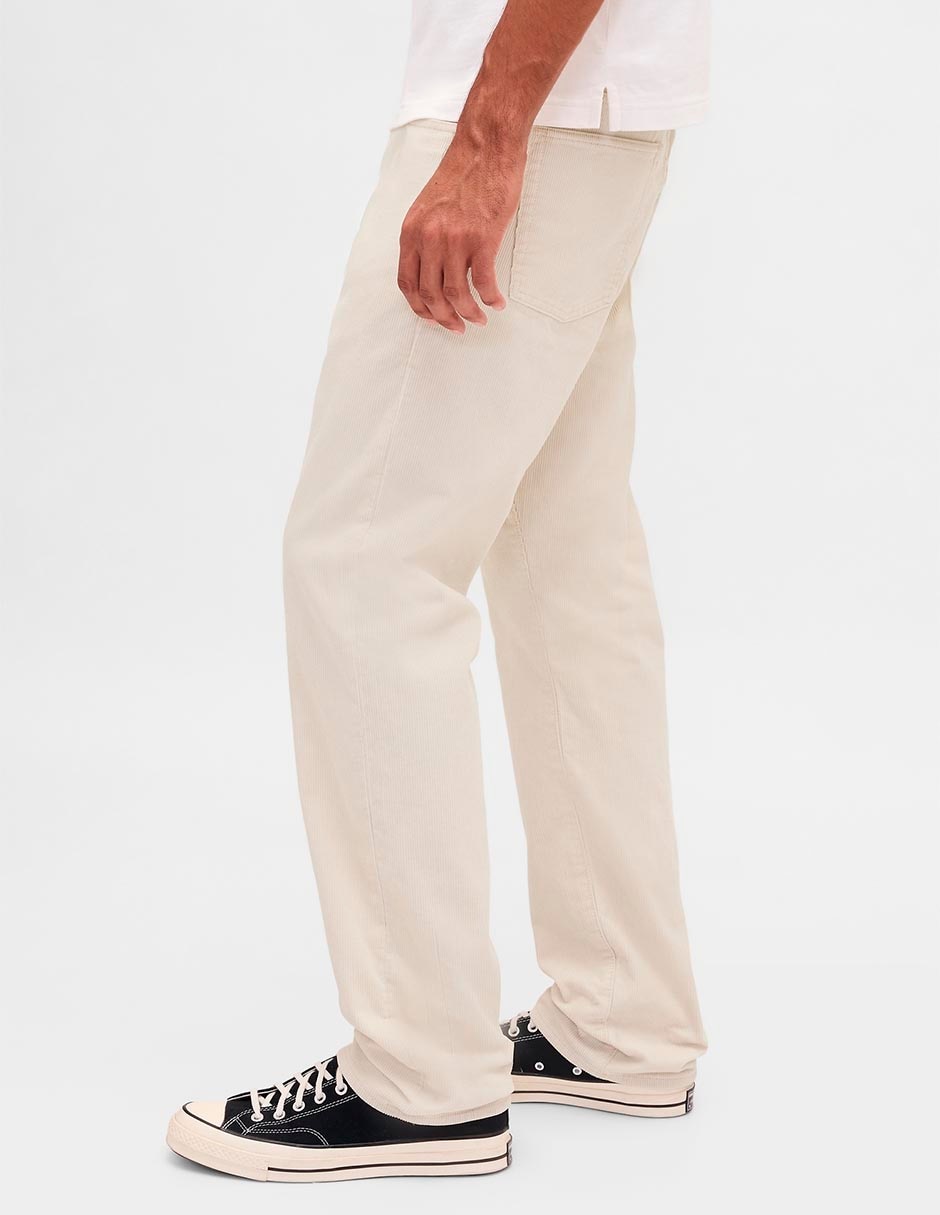 Pantalón straight de algodón para hombre 3