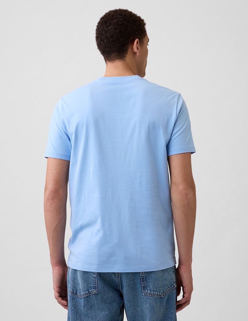 Playera cuello redondo para hombre