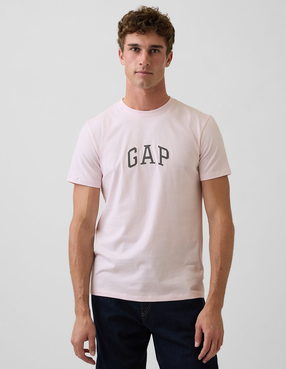 PLAYERA GAP 570044F L, 2XG, ROSA CLARO