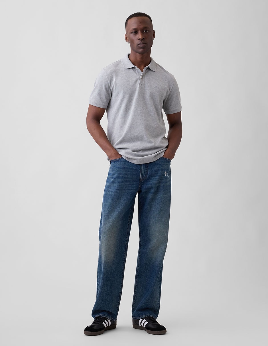 Playera tipo polo para hombre