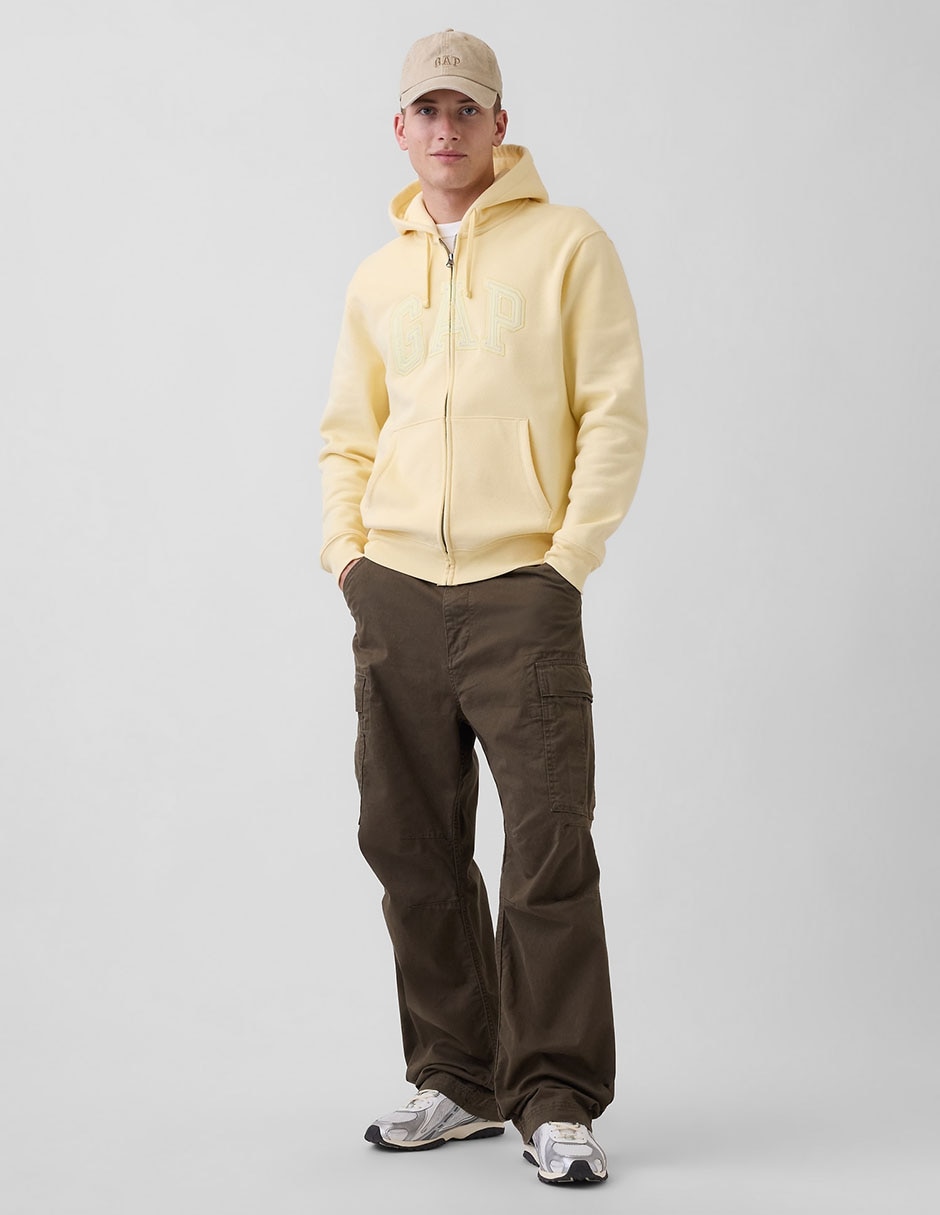 SUDADERA GAP 715005A PO, 2XG, AMARILLO