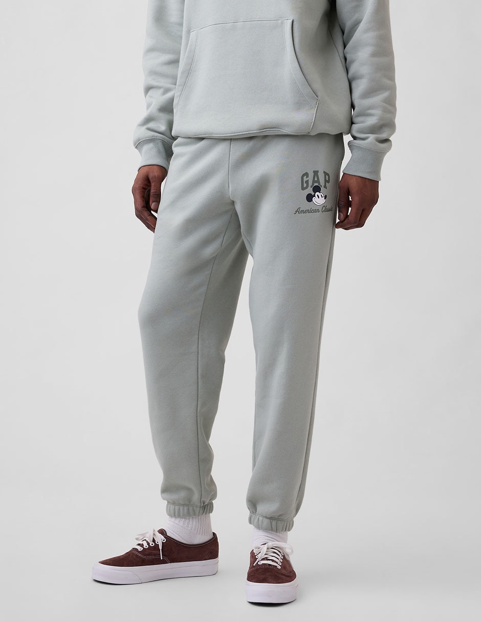 Pants regular mickey mouse con elástico para hombre