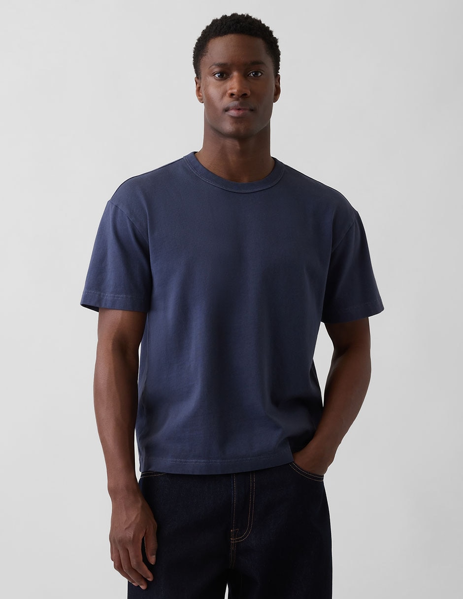 Playera cuello redondo para hombre