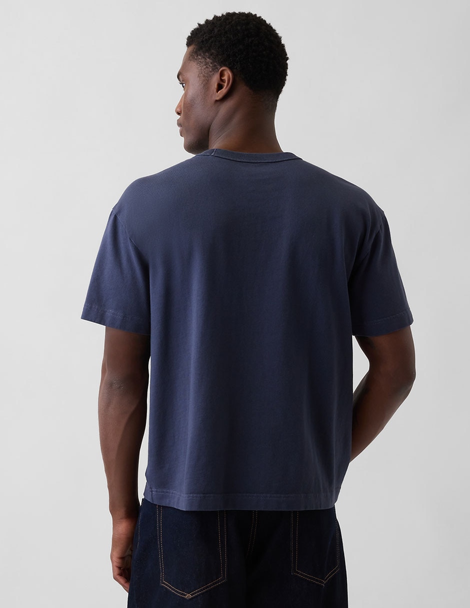 PLAYERA GAP 715775A, XCH, AZUL MARINO