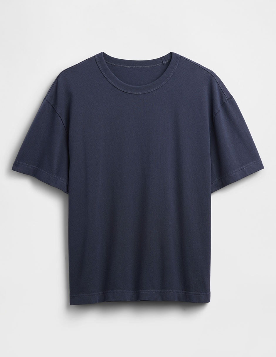 PLAYERA GAP 715775A, XCH, AZUL MARINO