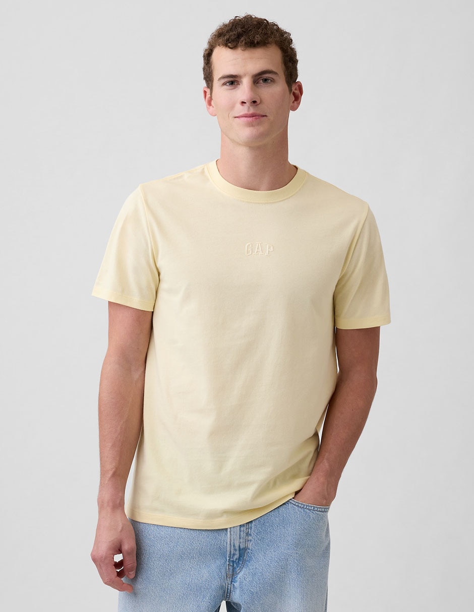 Playera cuello redondo para hombre