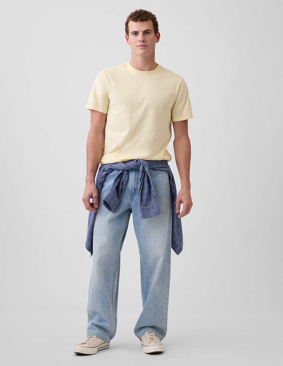 Playera cuello redondo para hombre