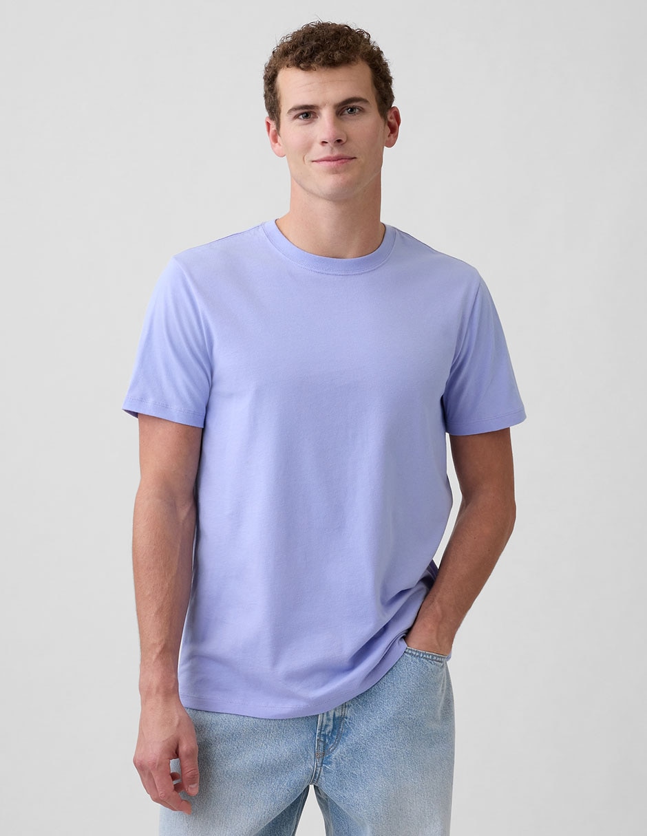 Playera cuello redondo para hombre
