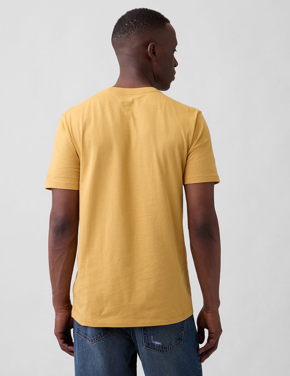 Playera cuello redondo para hombre