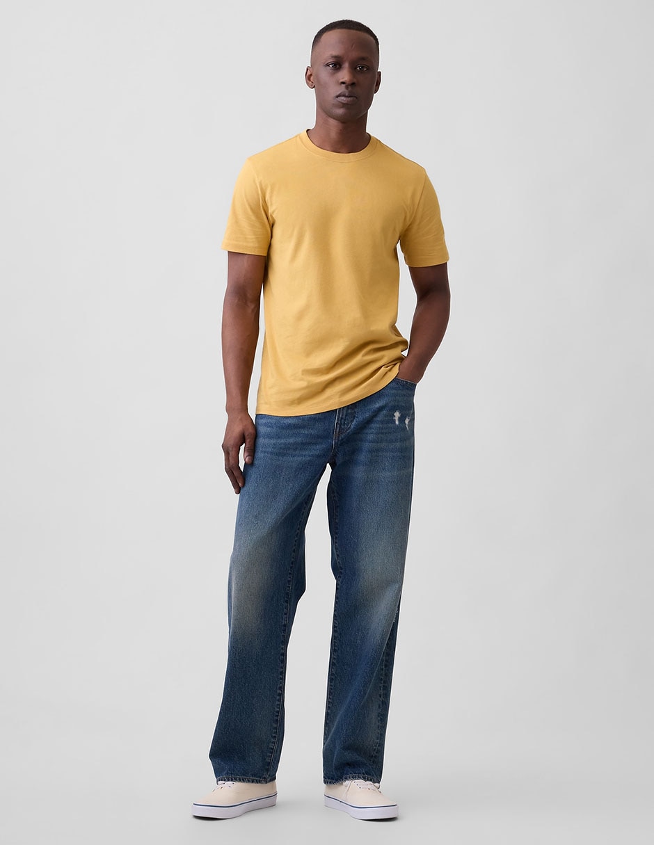 Playera cuello redondo para hombre