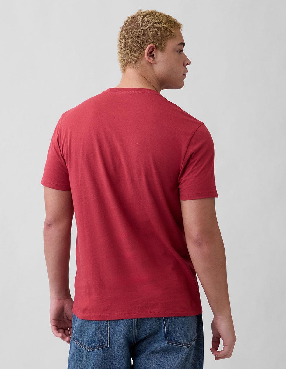 Playera cuello redondo para hombre