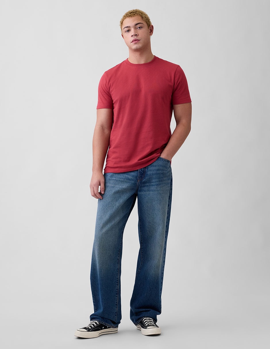 Playera cuello redondo para hombre