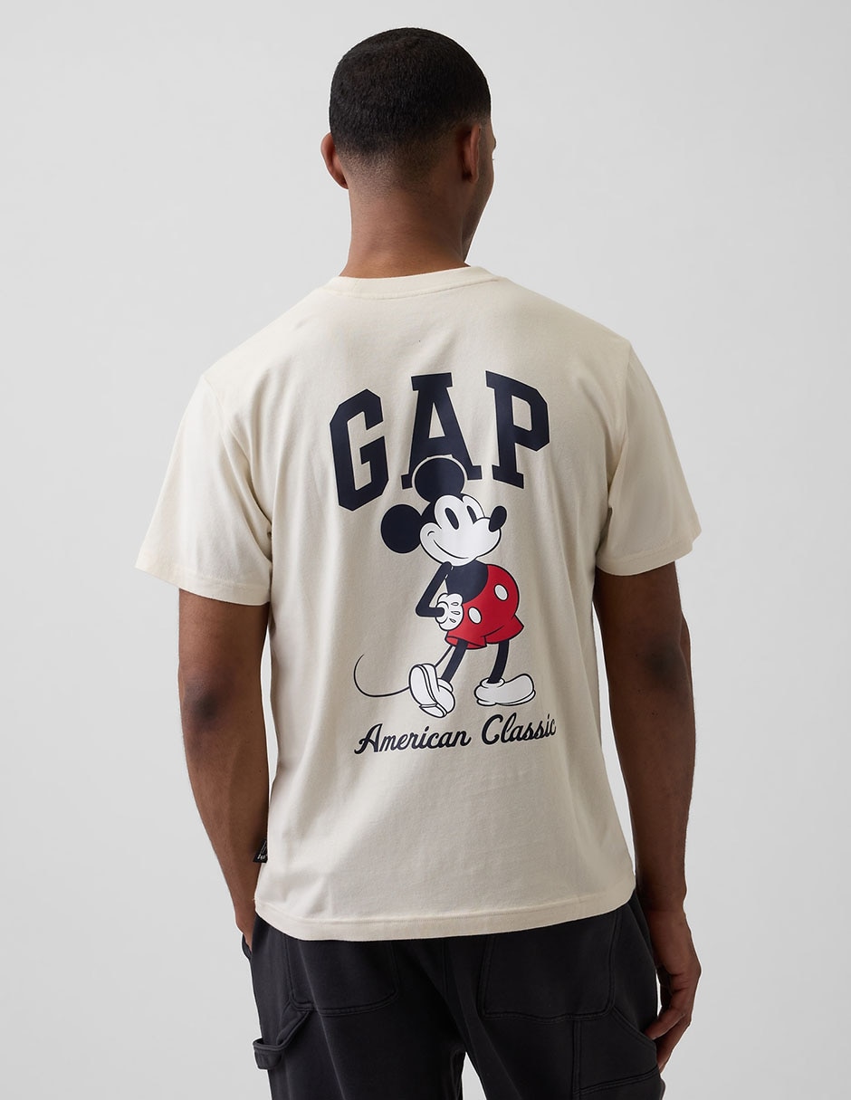 PLAYERA GAP 851270 LOGO RED, CH, BEIGE