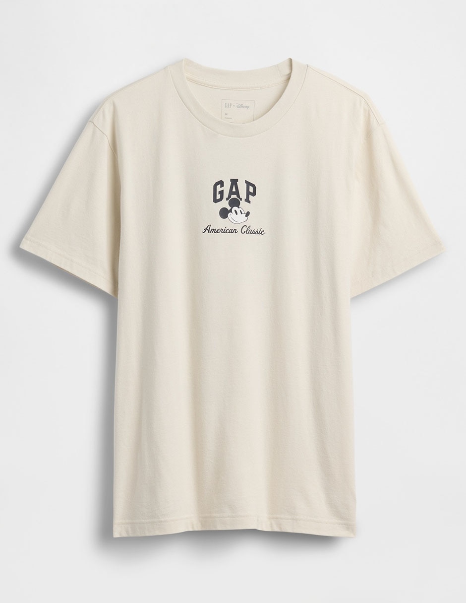 PLAYERA GAP 851270 LOGO RED, CH, BEIGE
