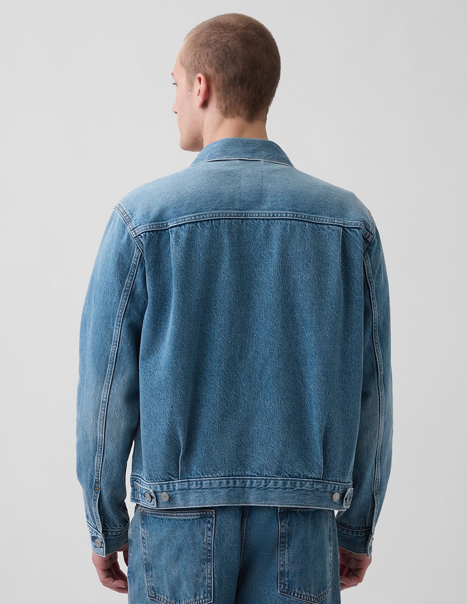 Chamarra casual con bolsillos para hombre 3