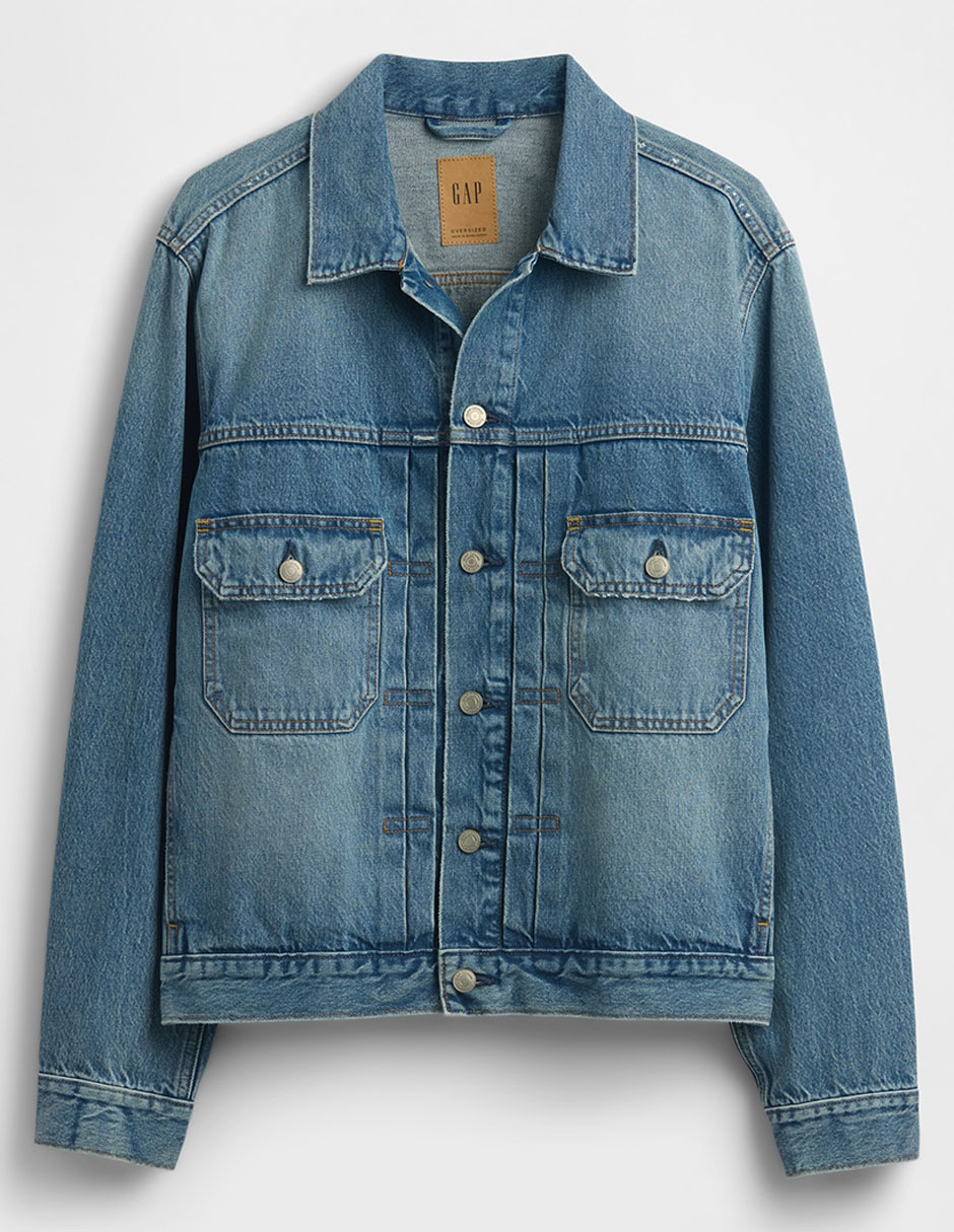Chamarra casual con bolsillos para hombre 5