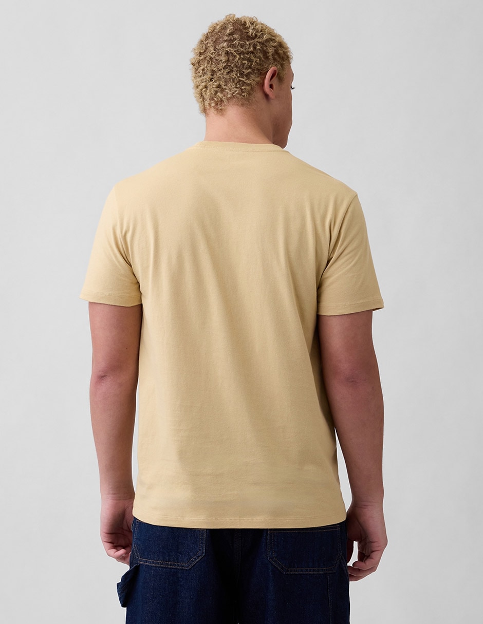 Playera cuello redondo para hombre