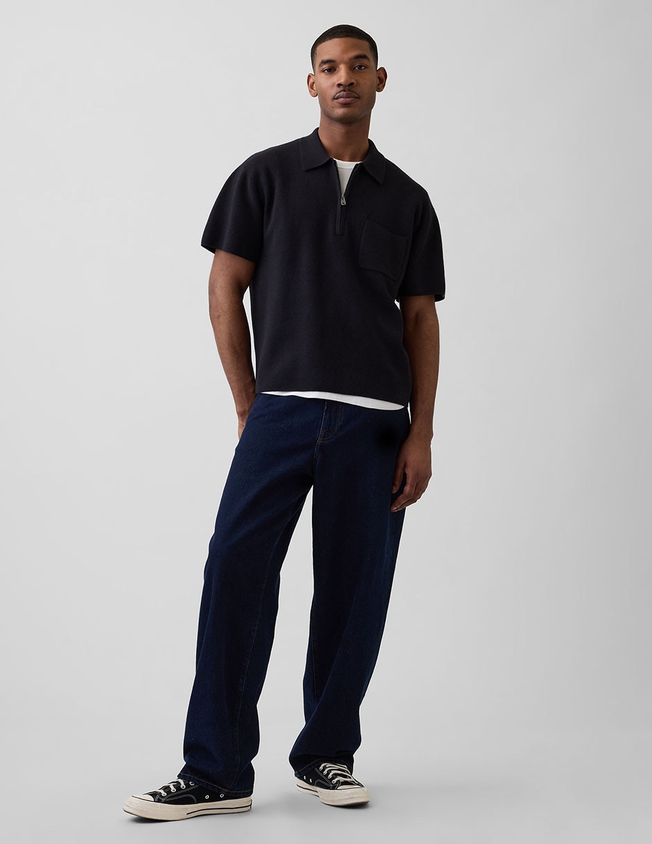 Playera tipo polo para hombre