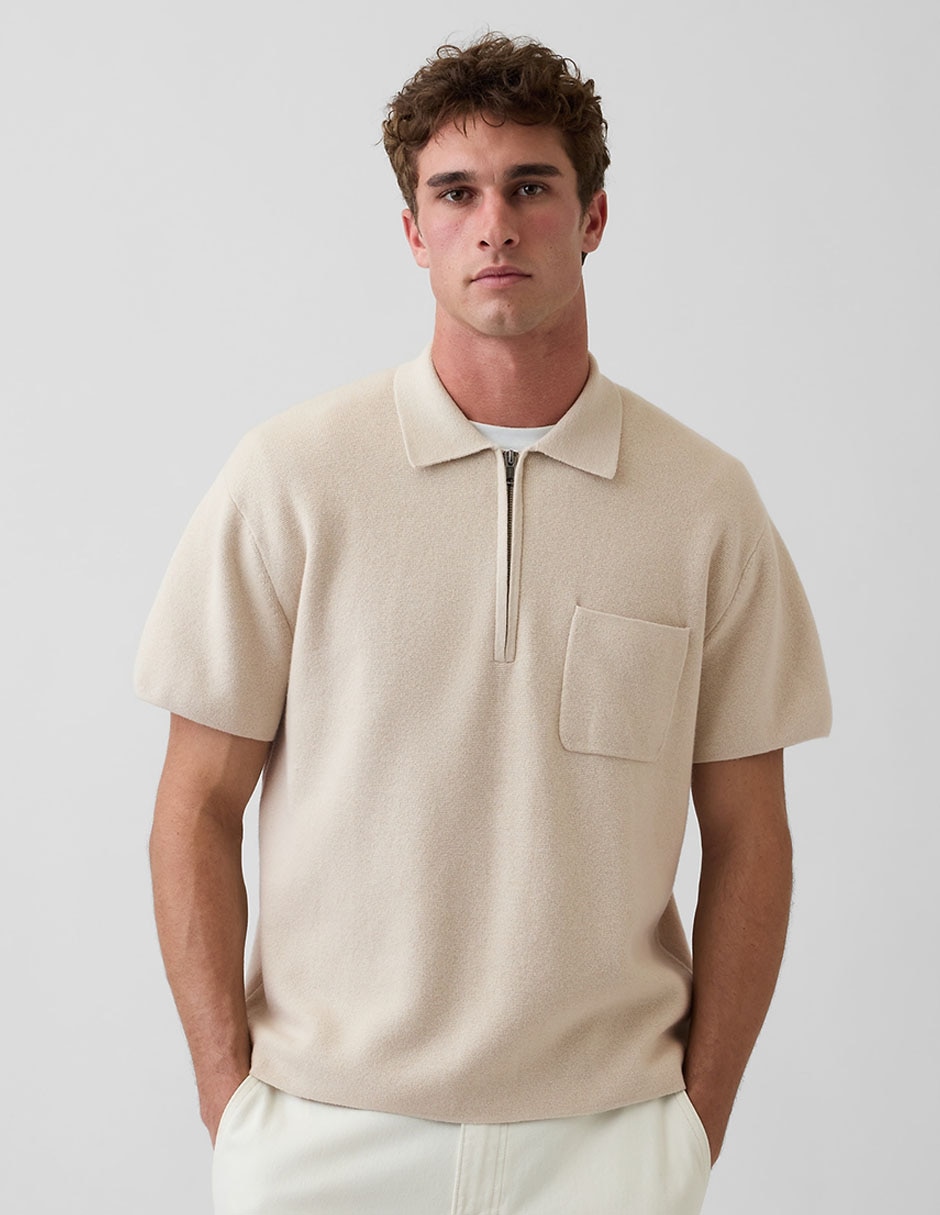 Playera tipo polo para hombre