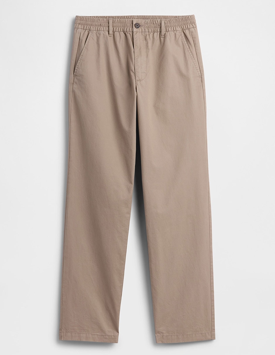 PANTALON GAP 873646 LISO REG, G, TAUPE