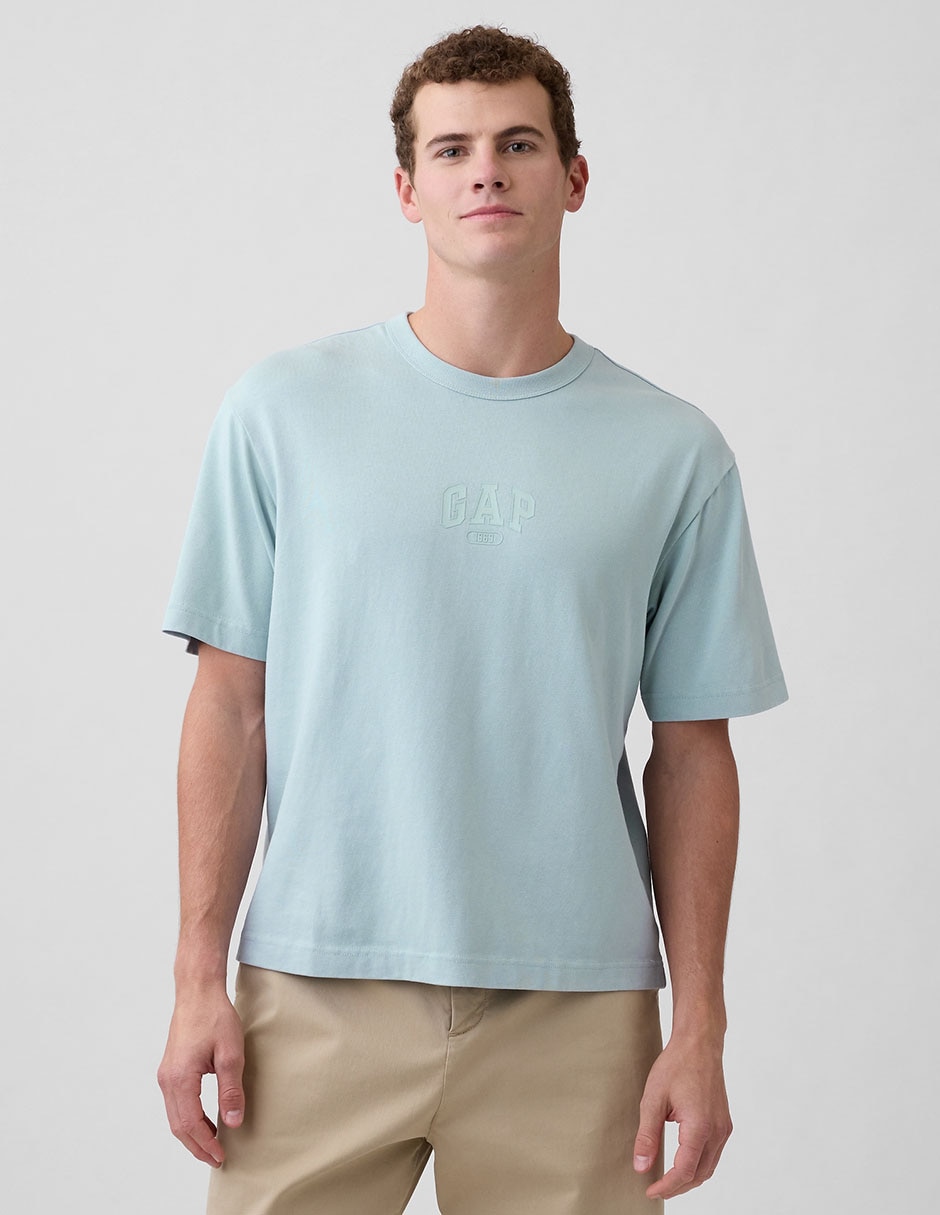 Playera cuello redondo para hombre