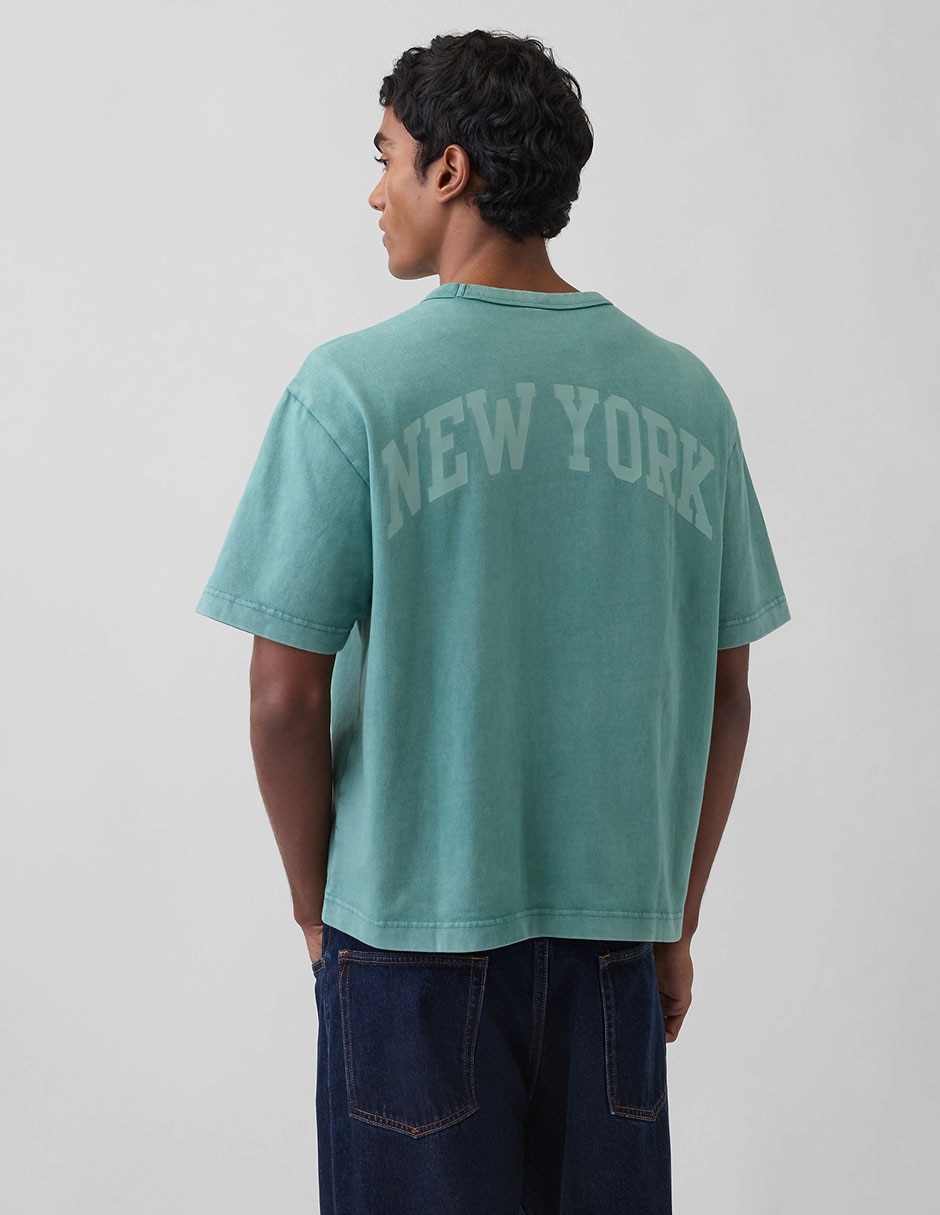 Playera cuello redondo para hombre 3