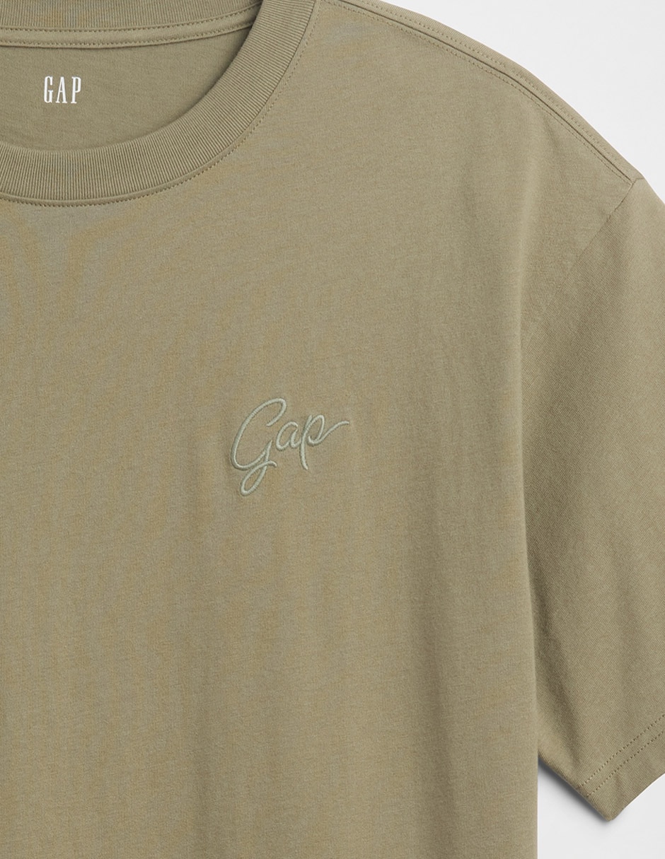 PLAYERA GAP 887948 LOGO RE, 2XG, VERDE