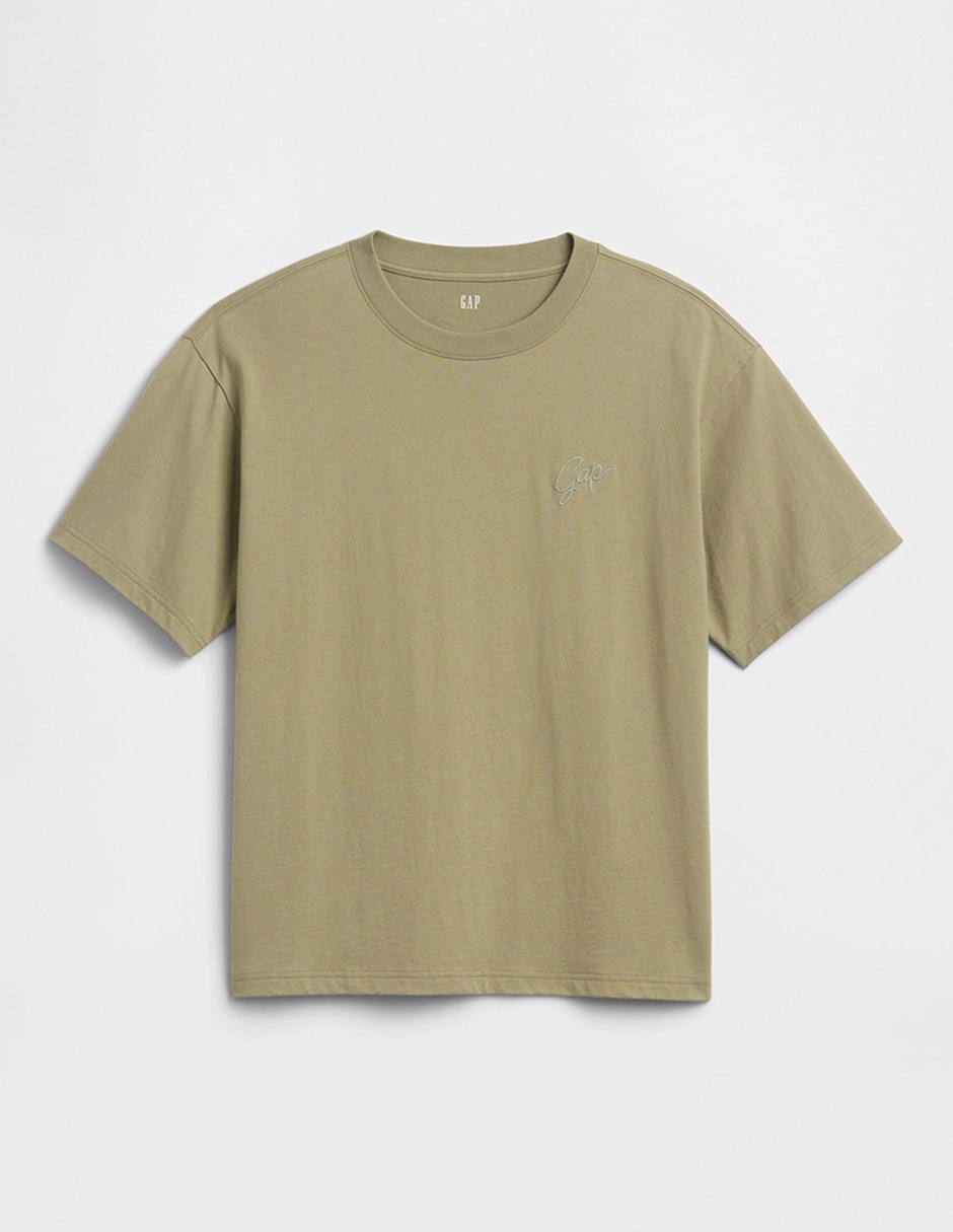 PLAYERA GAP 887948 LOGO RE, 2XG, VERDE