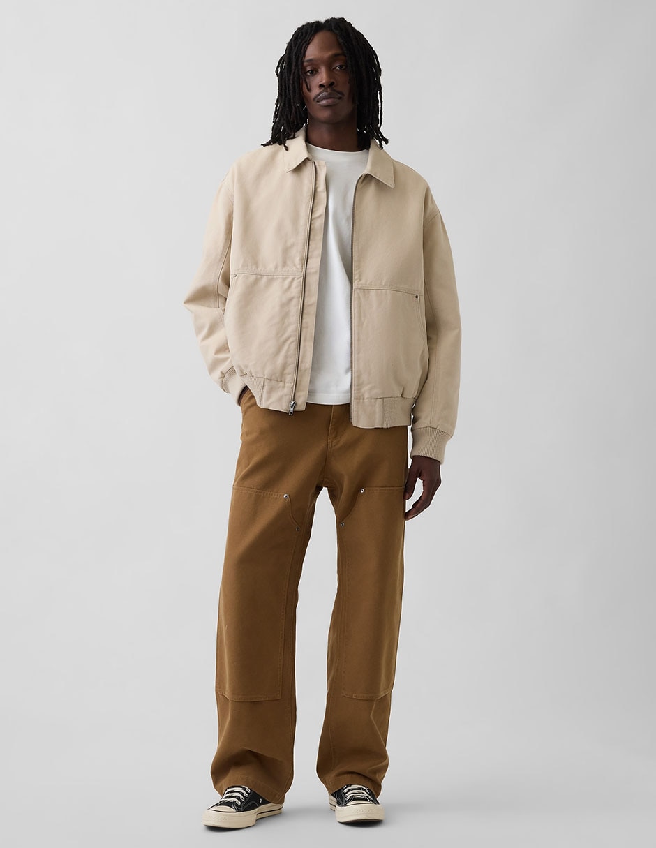 Jeans loose deslavado para hombre