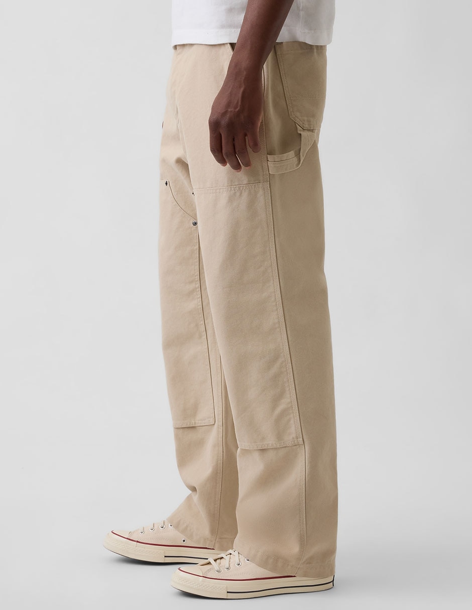 Jeans loose deslavado para hombre