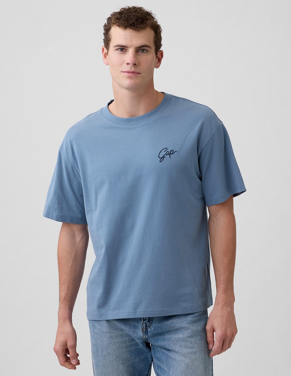 Playera cuello redondo para hombre
