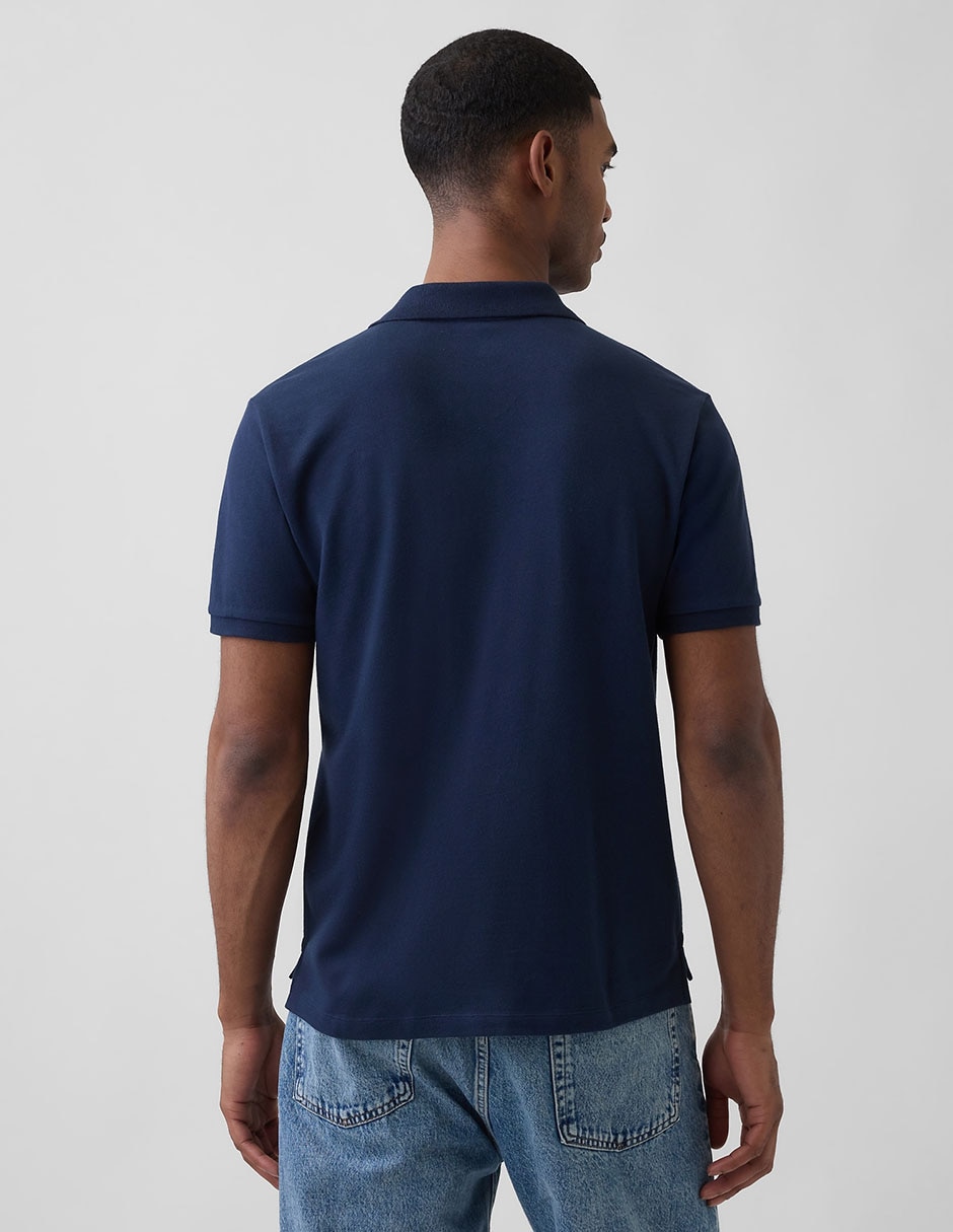 PLAYERA POLO GAP 8883, CH, AZUL MARINO