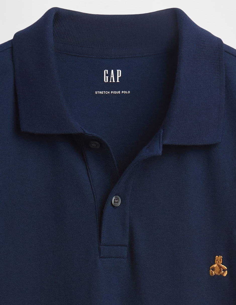 PLAYERA POLO GAP 8883, CH, AZUL MARINO