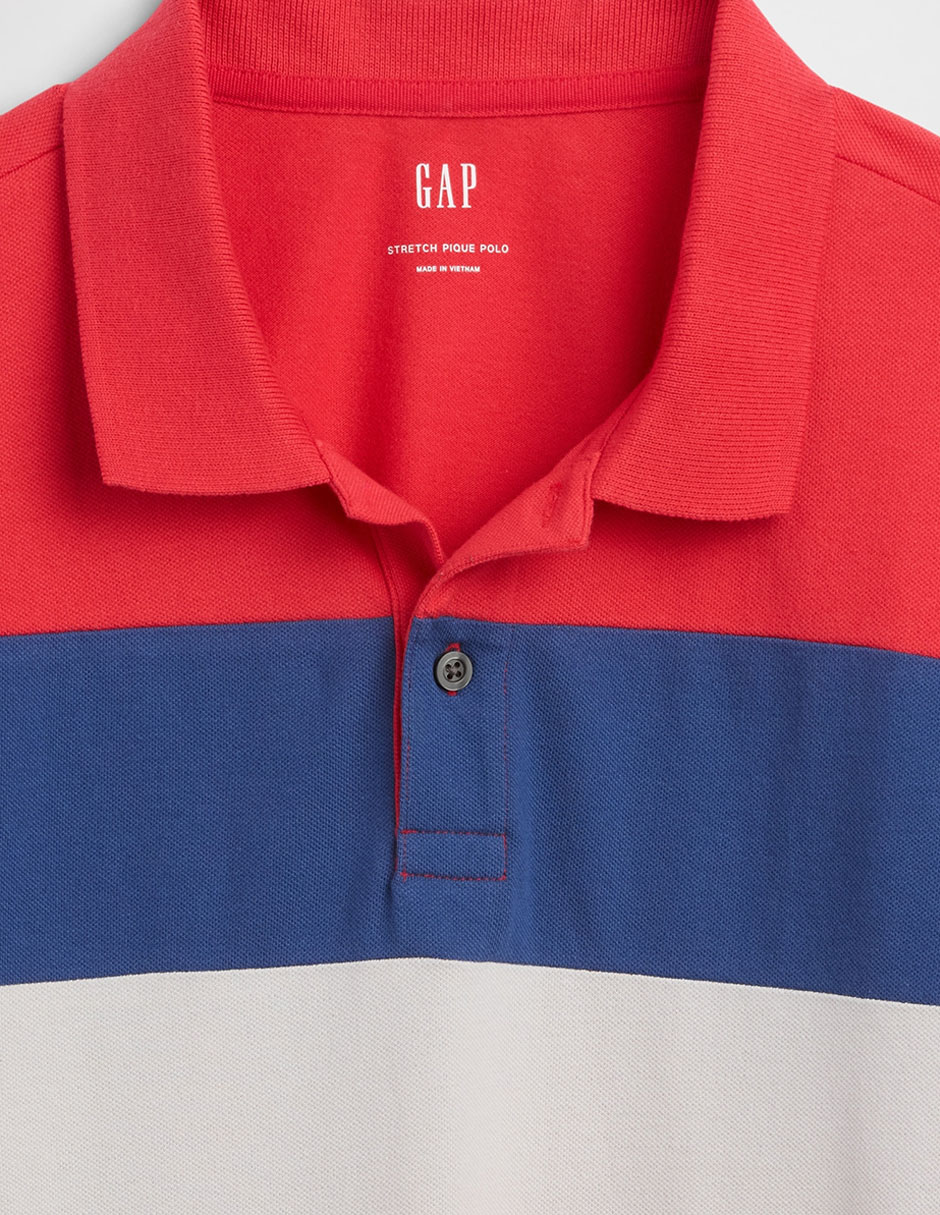 Playera tipo polo para hombre