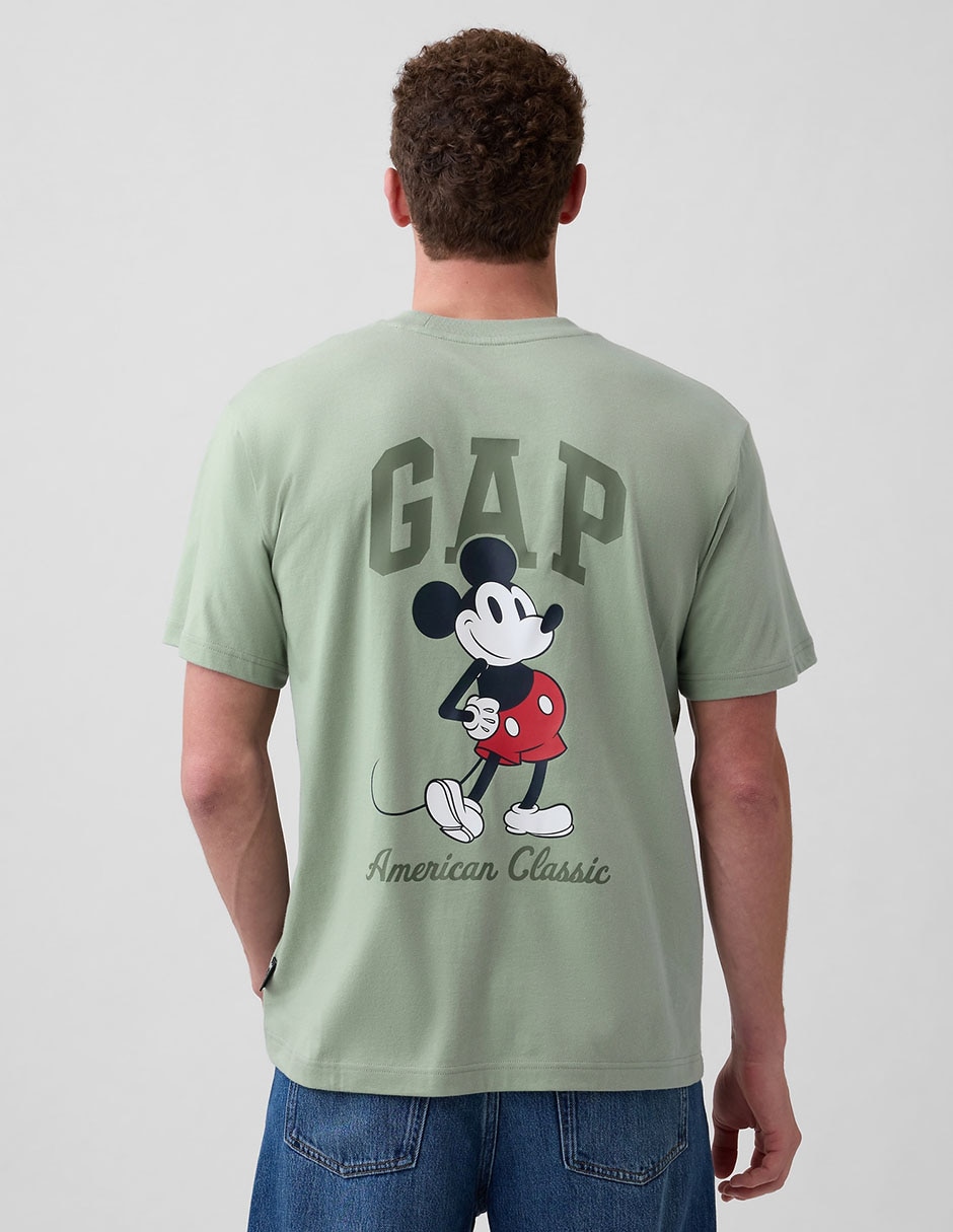 Playera Mickey Mouse cuello redondo para hombre 2
