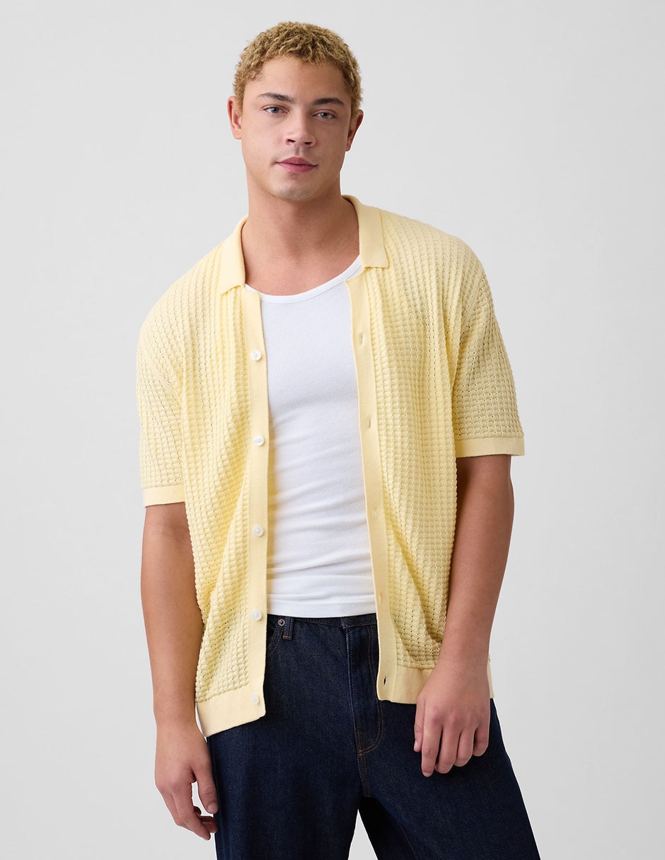 Playera tipo polo para hombre