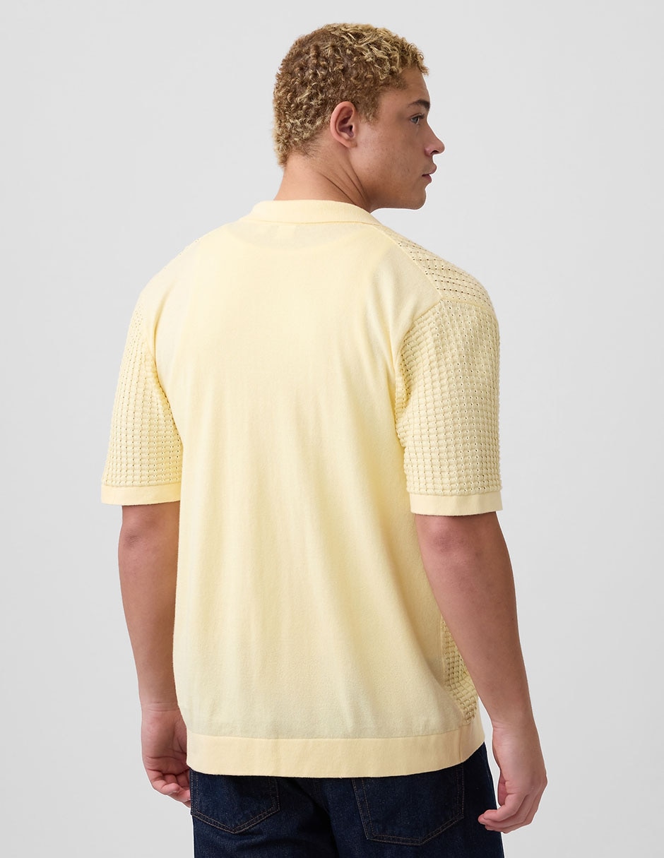 Playera tipo polo para hombre