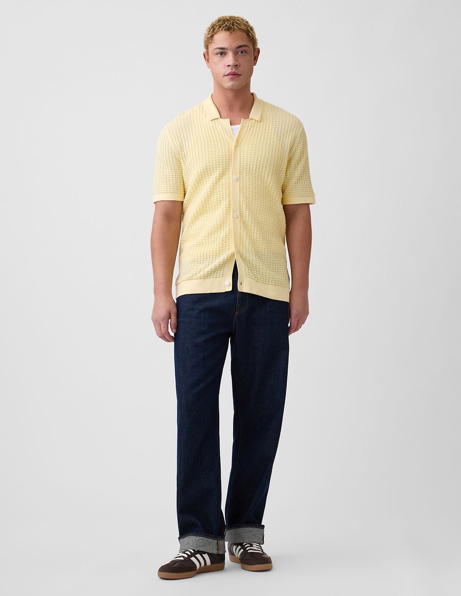 Playera tipo polo para hombre