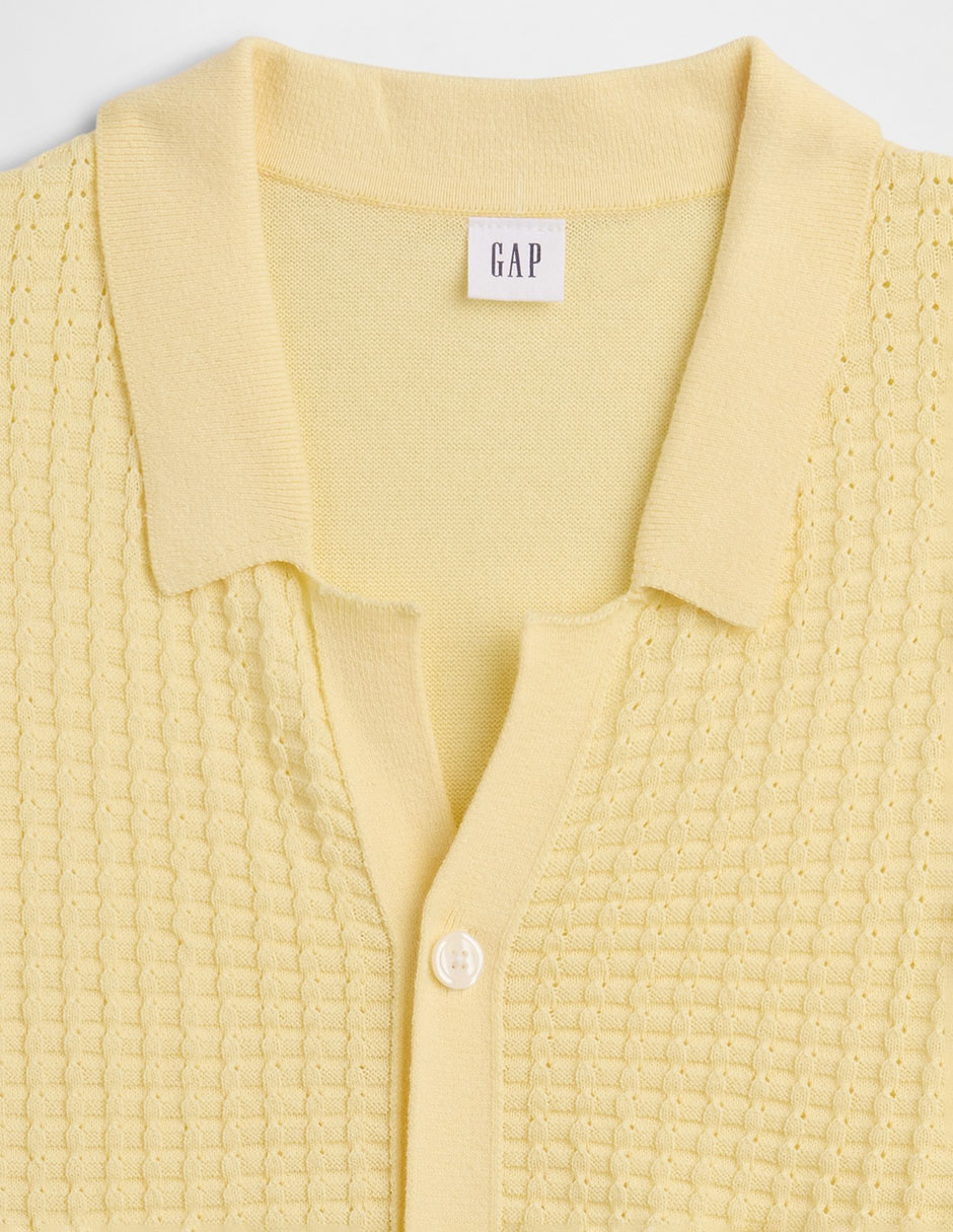 Playera tipo polo para hombre