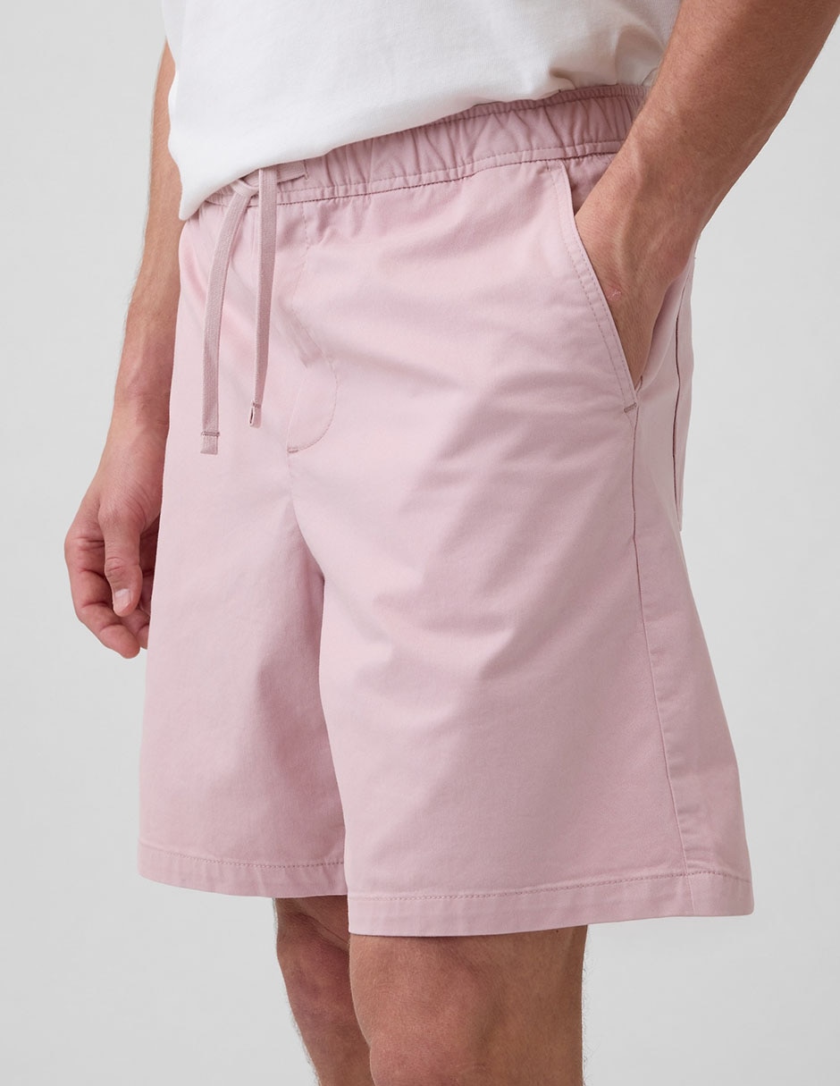 SHORT GAP 888483 LISO, 2XG, ROSA CLARO