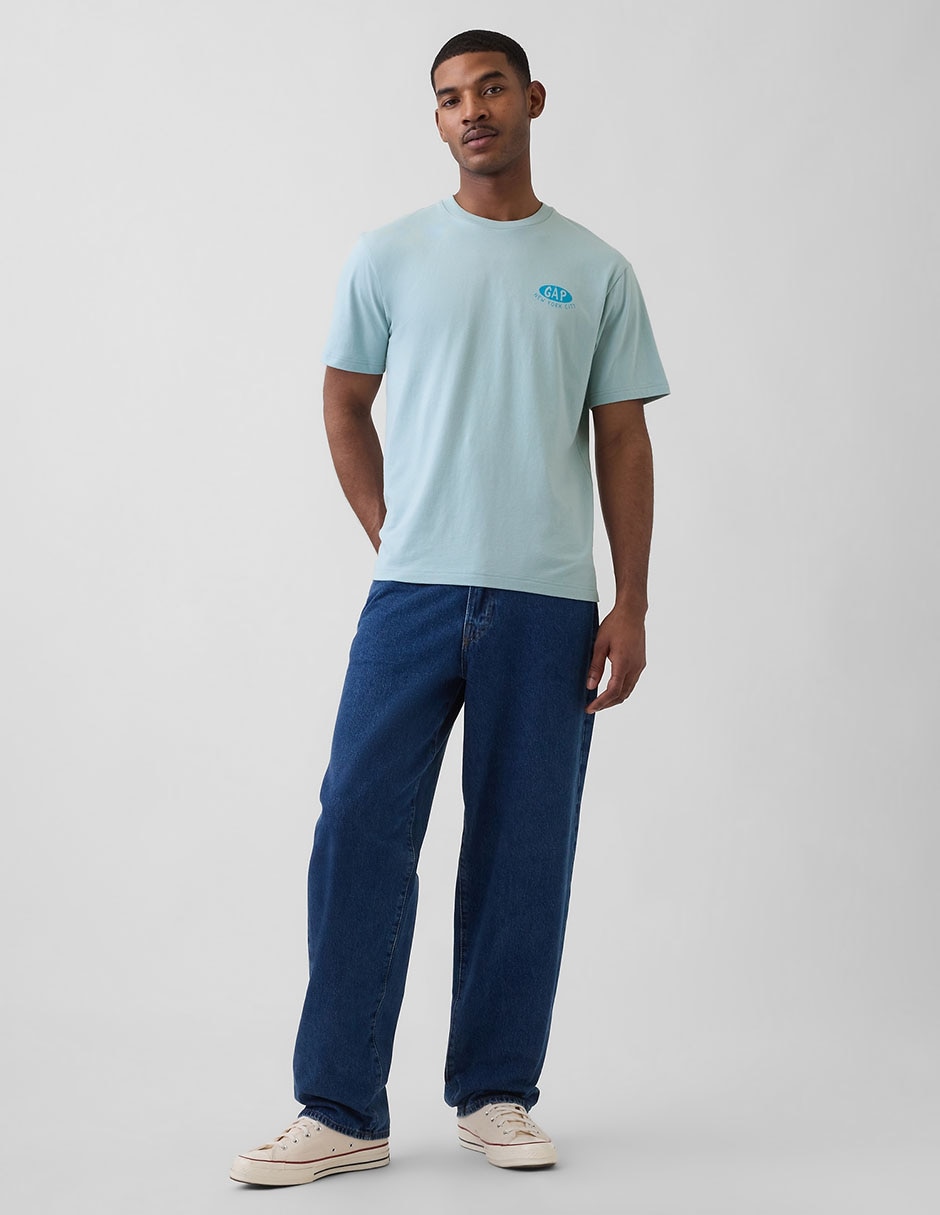 Playera cuello redondo para hombre 2