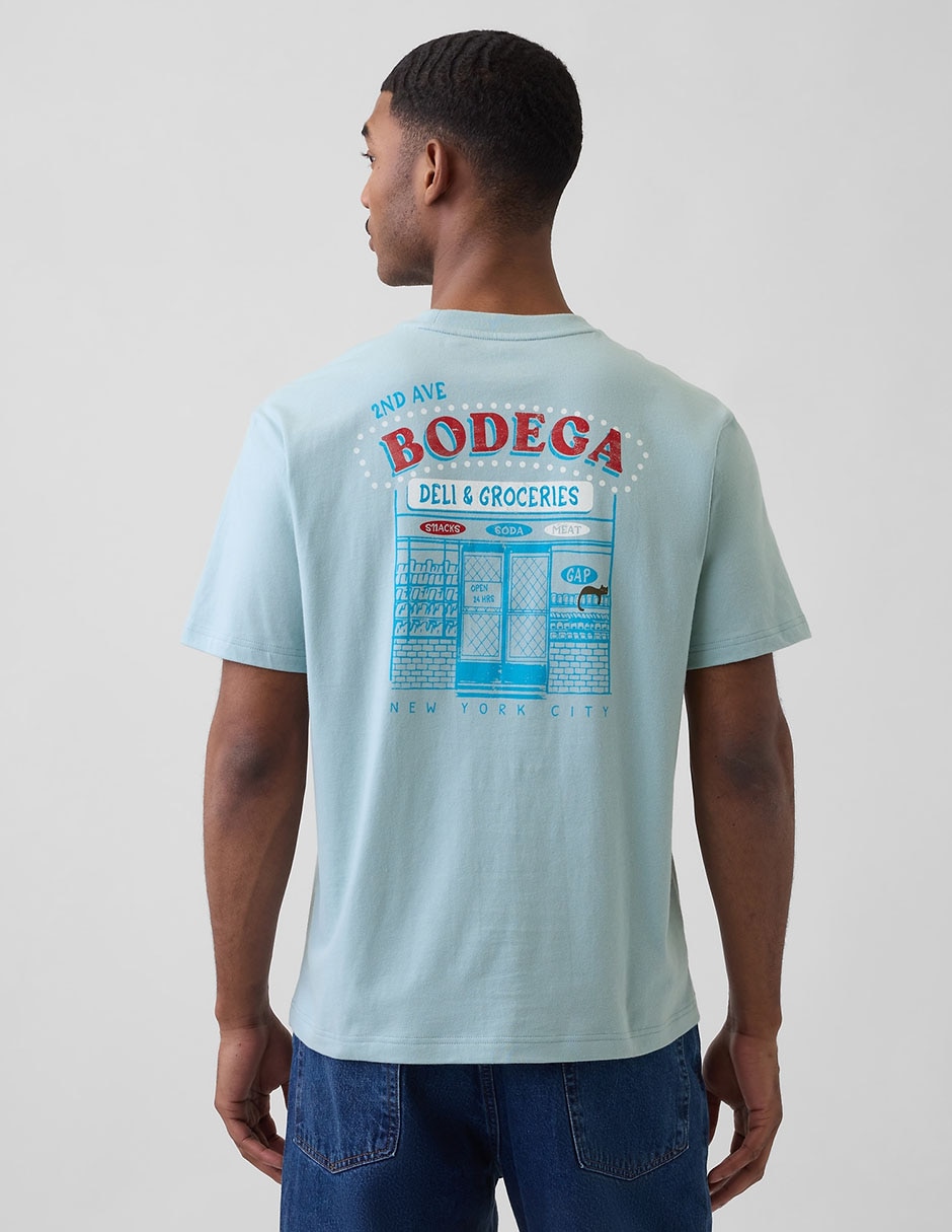 Playera cuello redondo para hombre 3