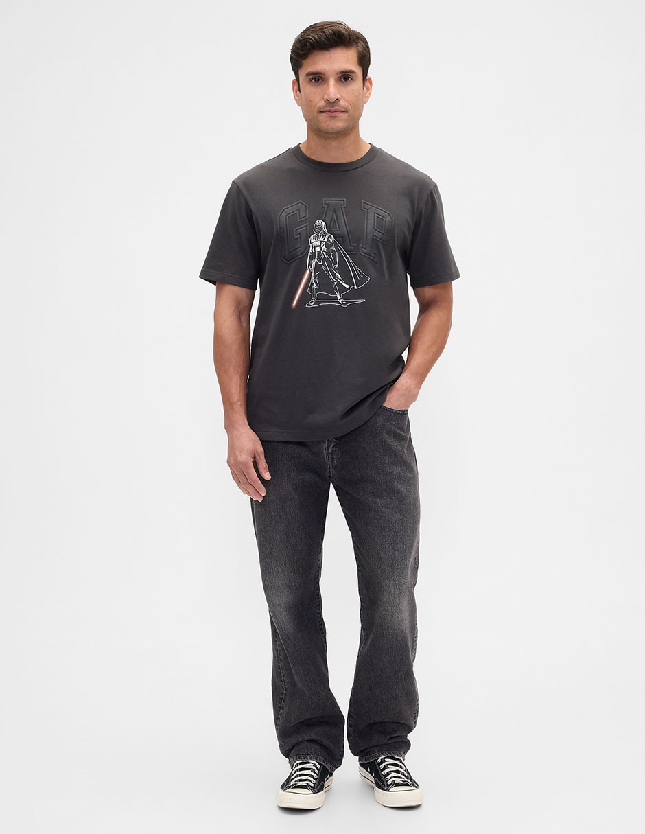 Playera Darth Vader cuello redondo para hombre