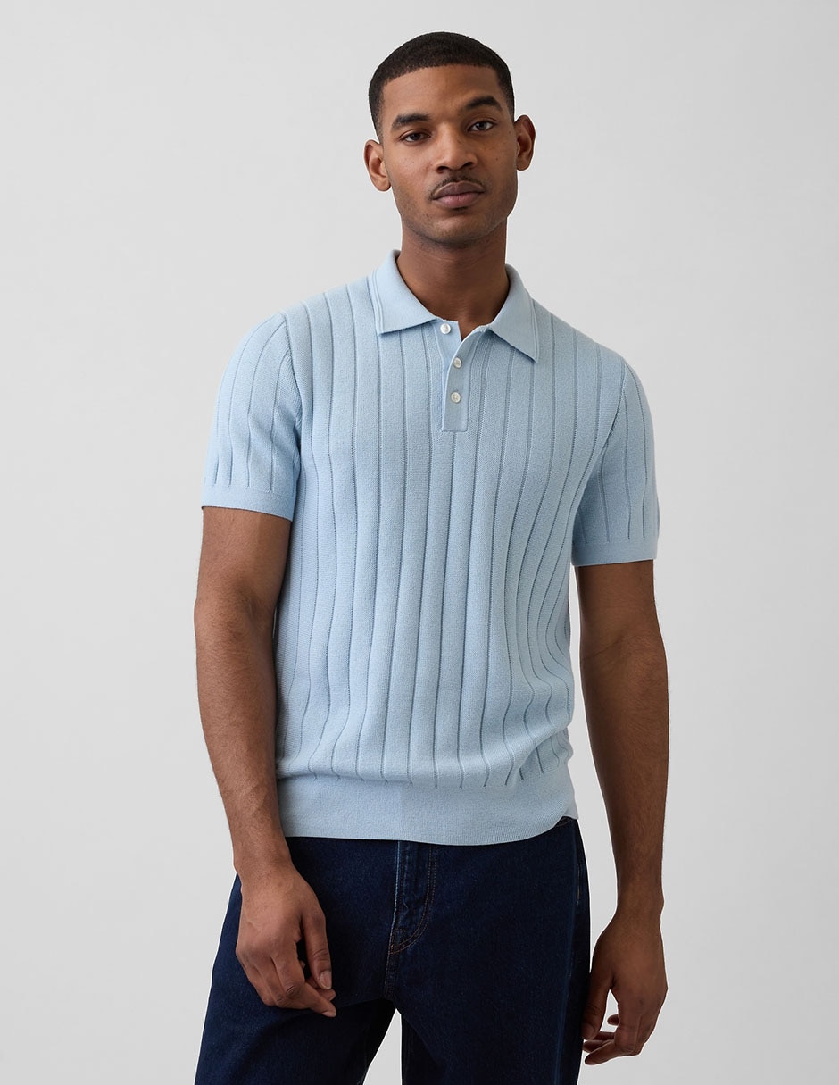 Playera tipo polo para hombre