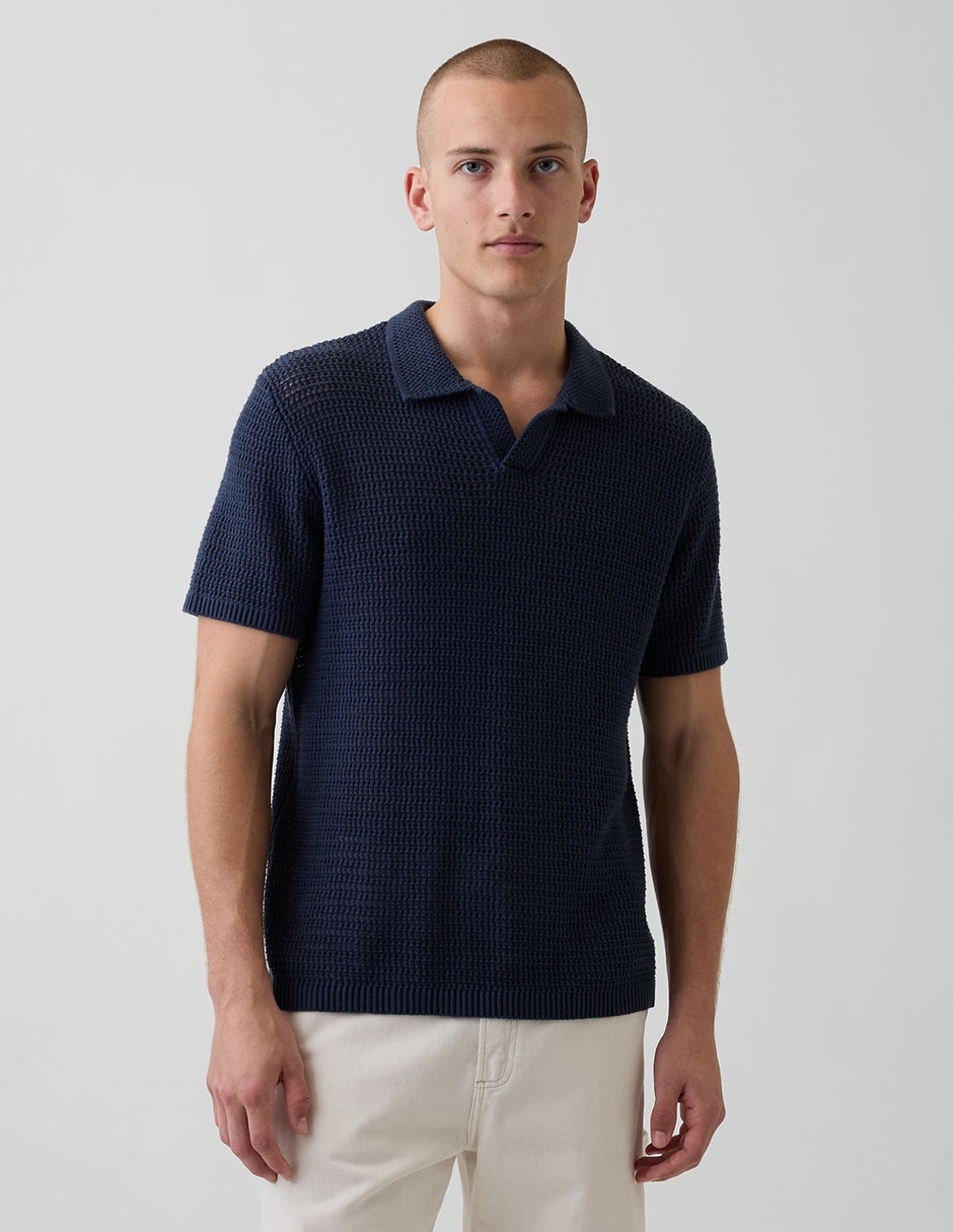 Playera tipo polo para hombre