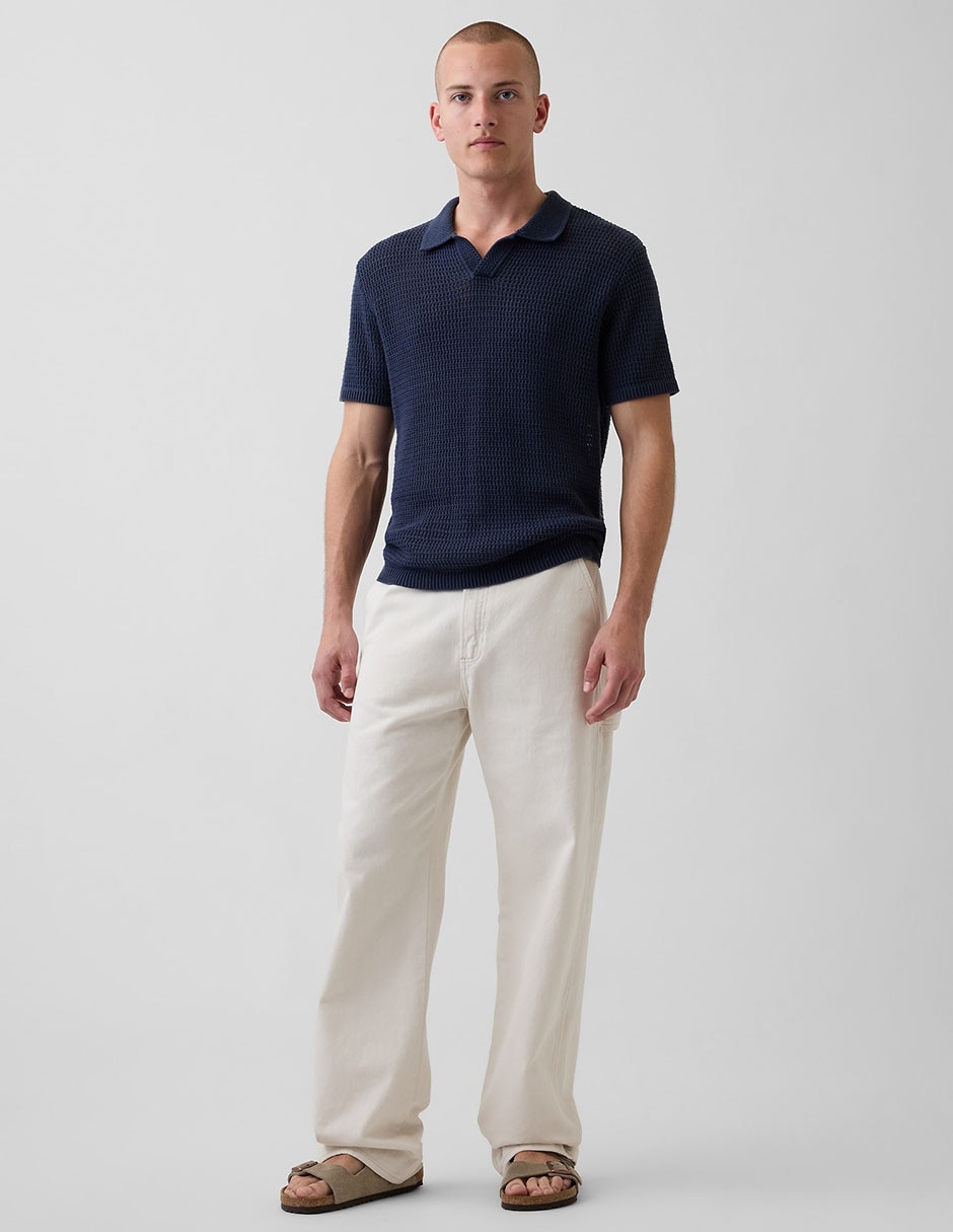 Playera tipo polo para hombre