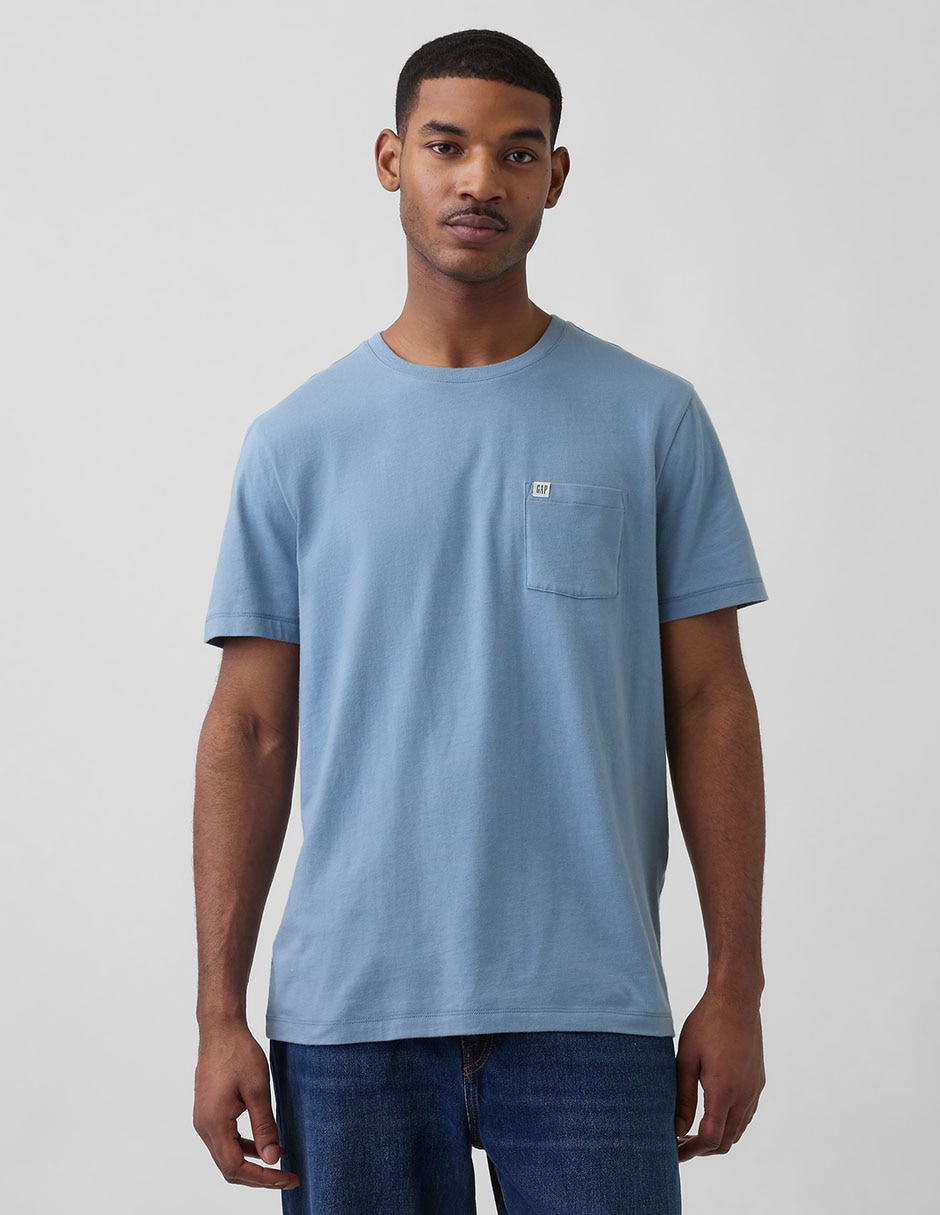 Playera cuello redondo para hombre
