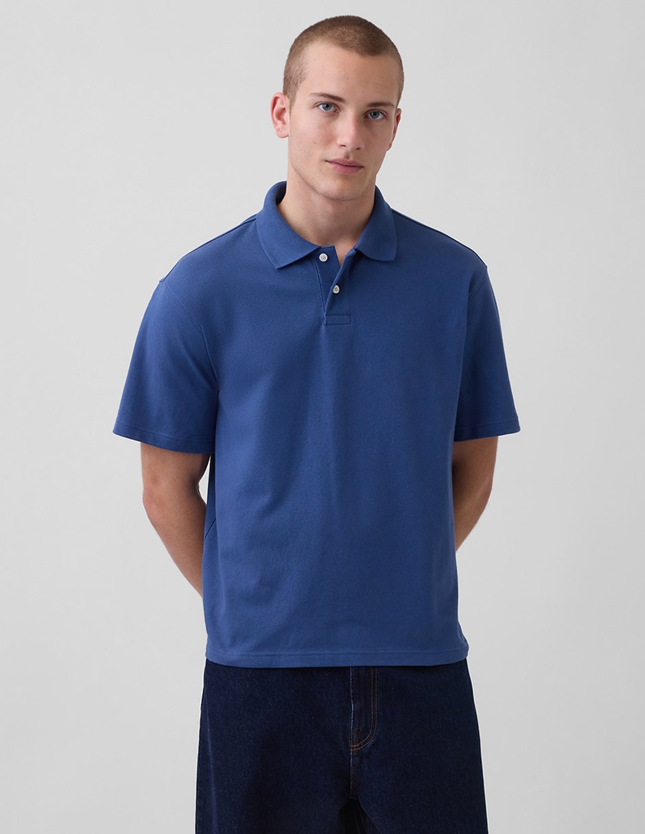 Playera tipo polo para hombre